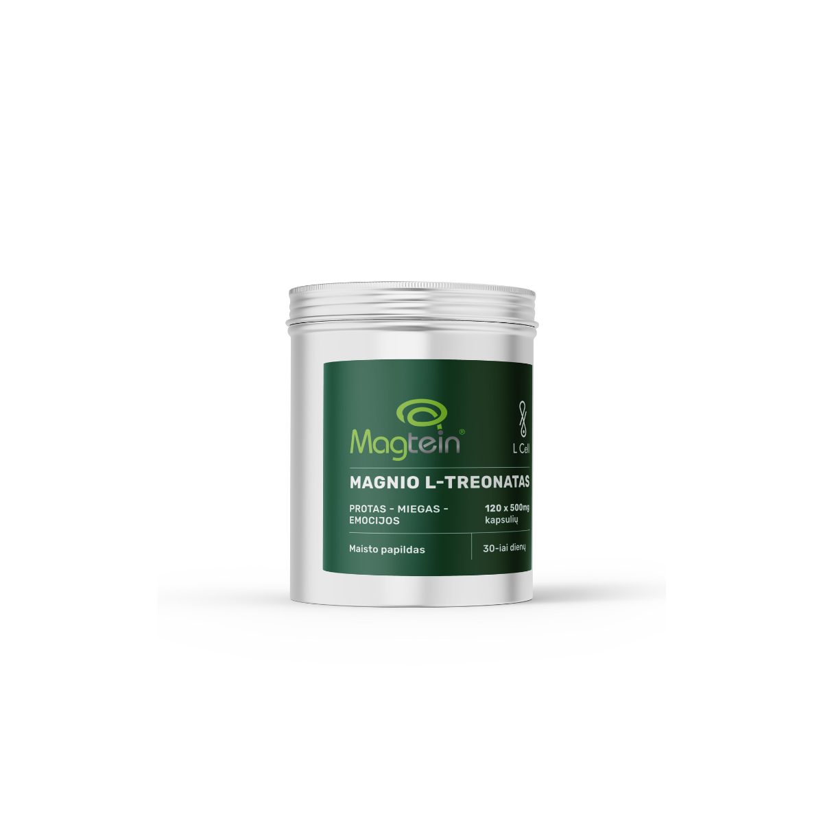 L Cell MAGNIO L-TREONATAS 2000 mg vienoje porcijoje, N120 – Gerovės ...